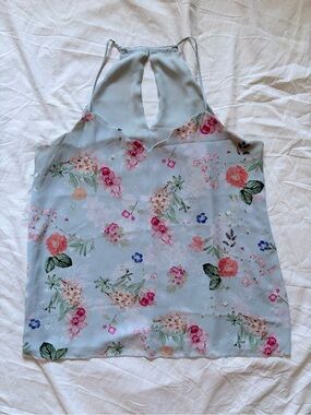 Floral Halter Neck Top